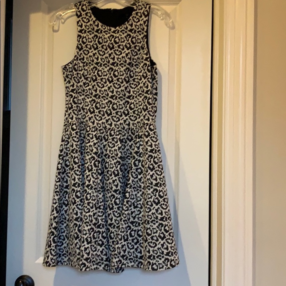 Tibi black & white animal print - tag on